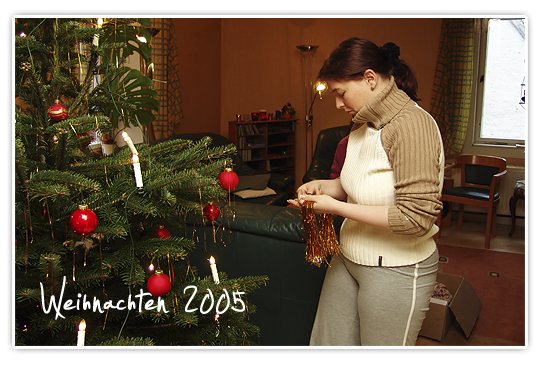Weihnachten 2005 - Vorher Foto - Vor Metabolic Balance