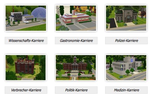 Sims 3 - Berufe und Karrieren