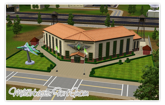Sims 3 - Militaerbasis: Fort Gnom