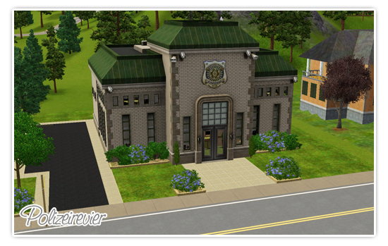 Sims 3 - Polizeirevier Sims 3 - Polizeirevier