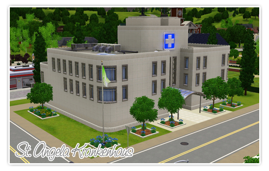 Sims 3 - St. Angela Krankenhaus Sims 3 - St. Angela Krankenhaus