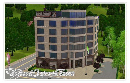 Sims 3 - Voolcool Corporate Towers