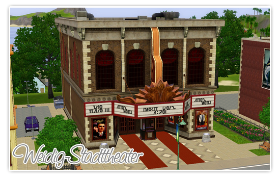 Sims 3 - Weidig Stadttheater