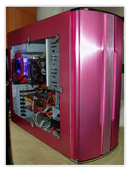 Window Rechner in Pink