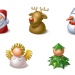 Winterliche Icons – kostenlos