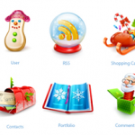 Kostenloses Icon-Set – Weihnachten