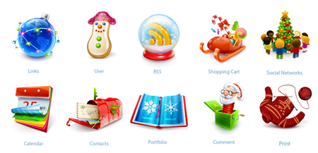 Weihnachten - kostenlose Icons