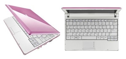 Laptop in Pink