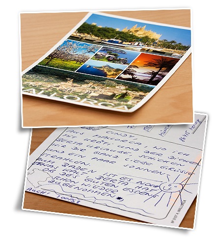 Postkarte aus Mallorca