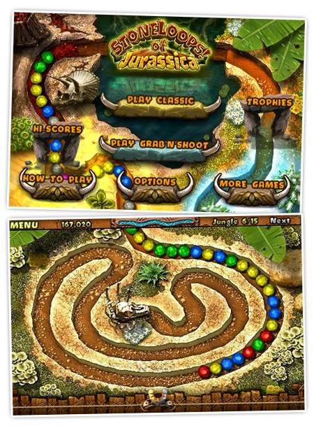 iPhone Game - StoneLoops! of Jurassica