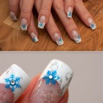 nail art – snowflake