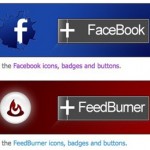 Social Media Icons mal anders sortiert
