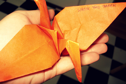 Kranich - Origami