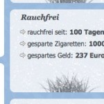Rauchfrei seit 100 Tagen