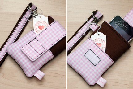 Zuckernadel Design - iPhonetasche - Handmade