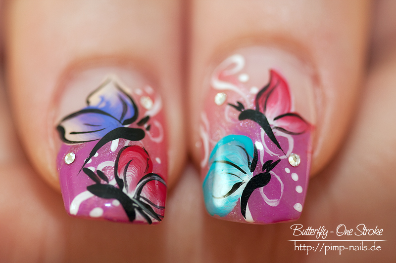 Butterfly Nail Art Designs