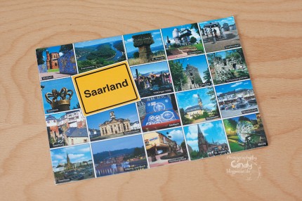 Postkarte aus Saarlouis