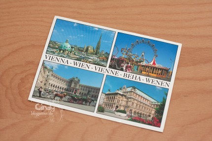 Postkarte aus Wien