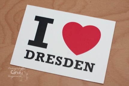 Postkarte aus Dresden